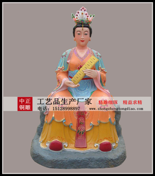 定做道教三霄铜像_三霄娘娘铜雕厂家